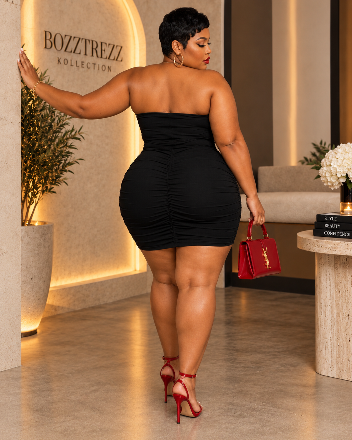 Riviera Noir Dress
