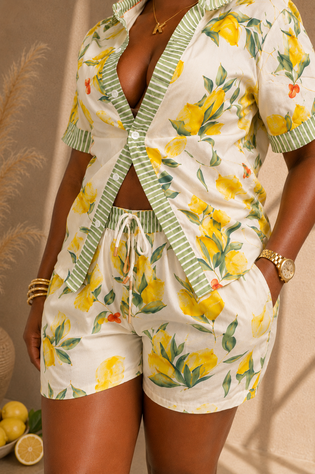 Limoncello Luxe Short Set