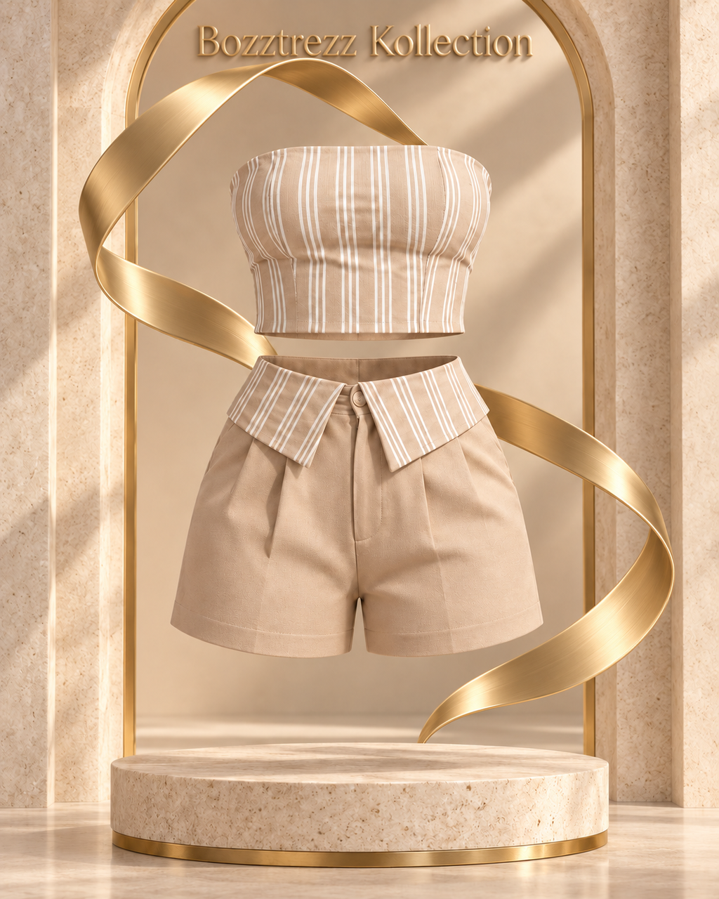 The Santorini Stripe Set