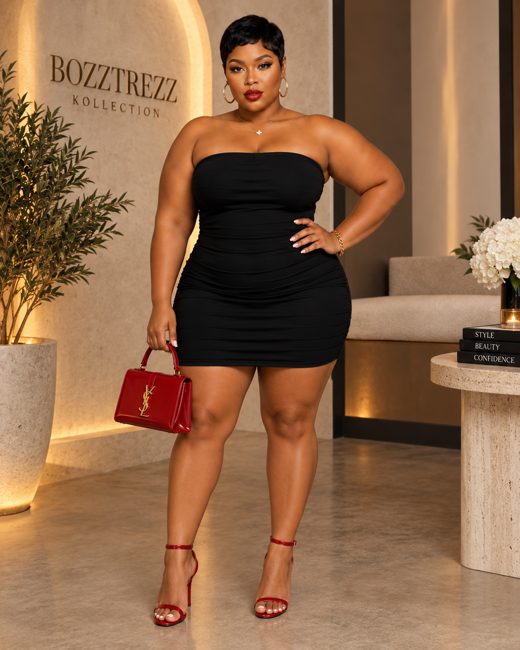 Riviera Noir Dress