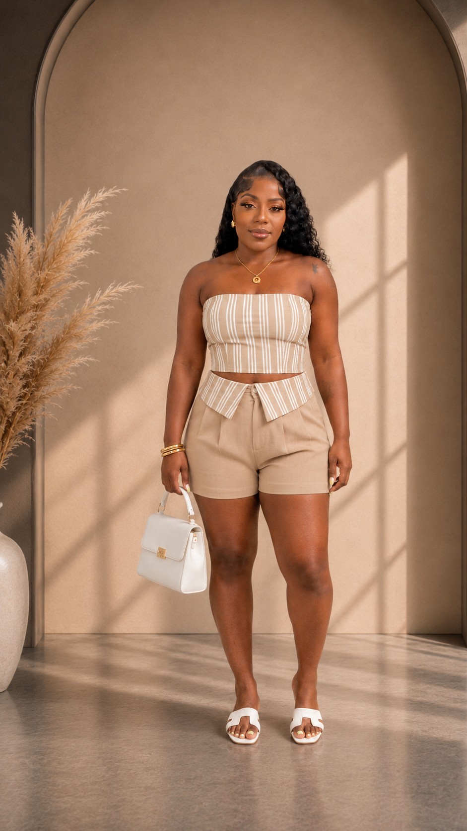 The Santorini Stripe Set