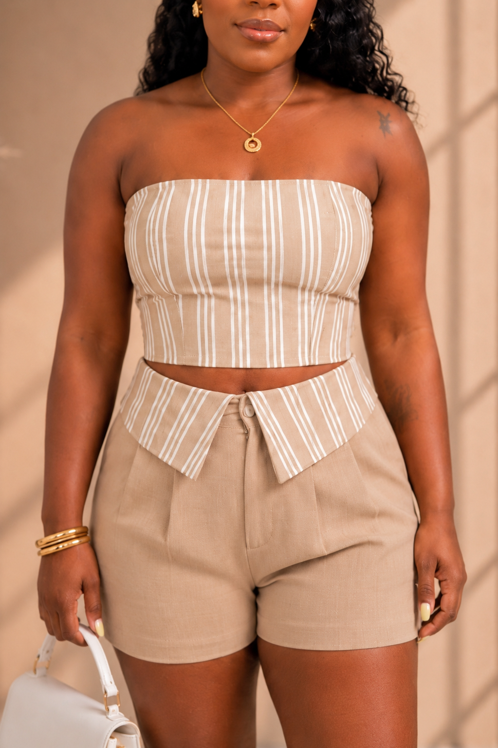 The Santorini Stripe Set
