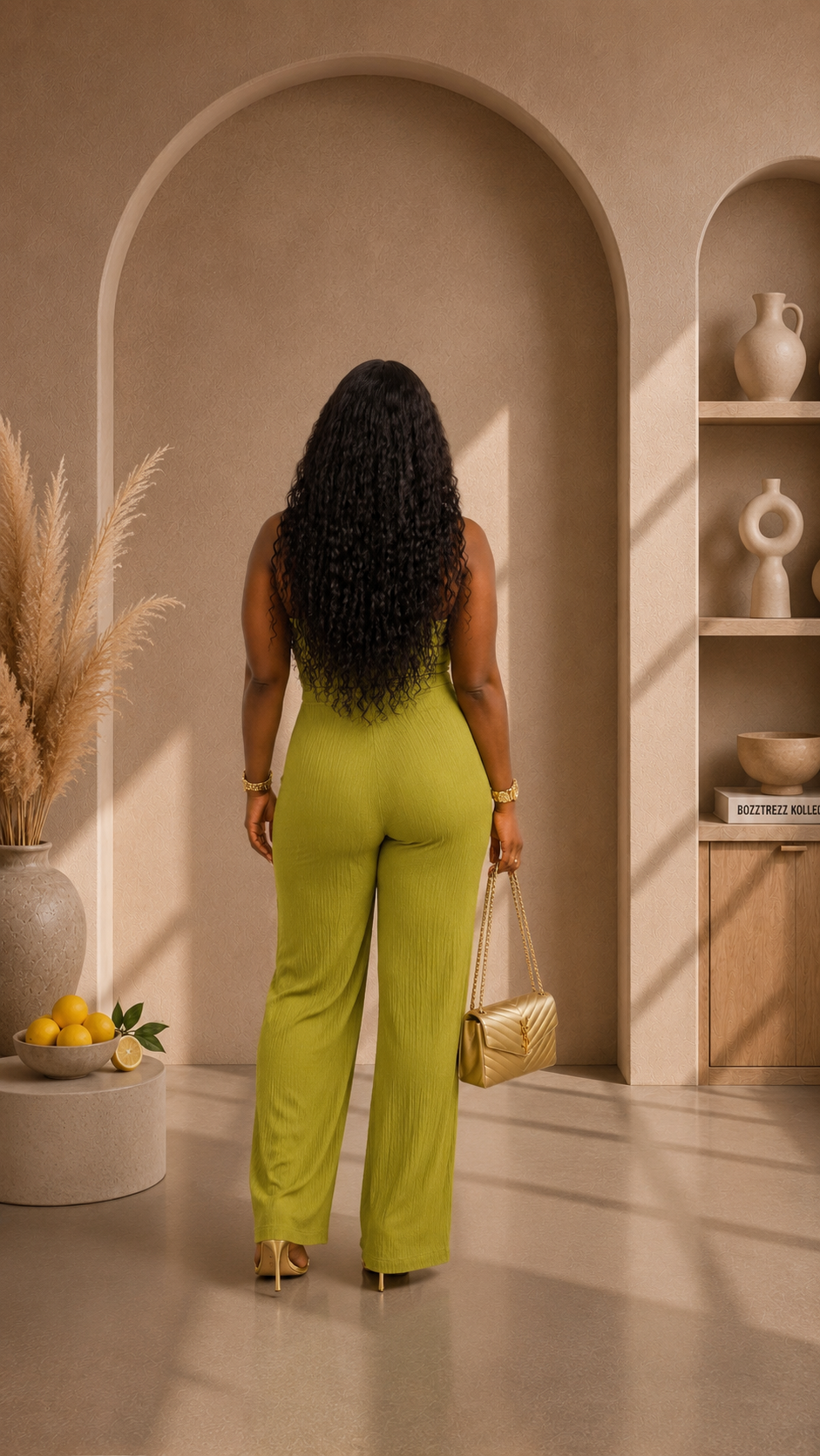 Lime Luxe Jumpsuit