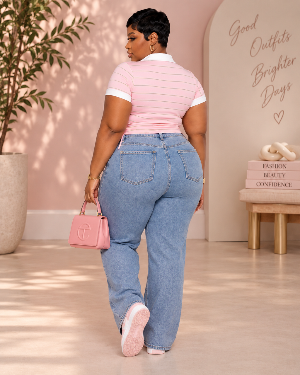 Cherry Bliss Polo Top