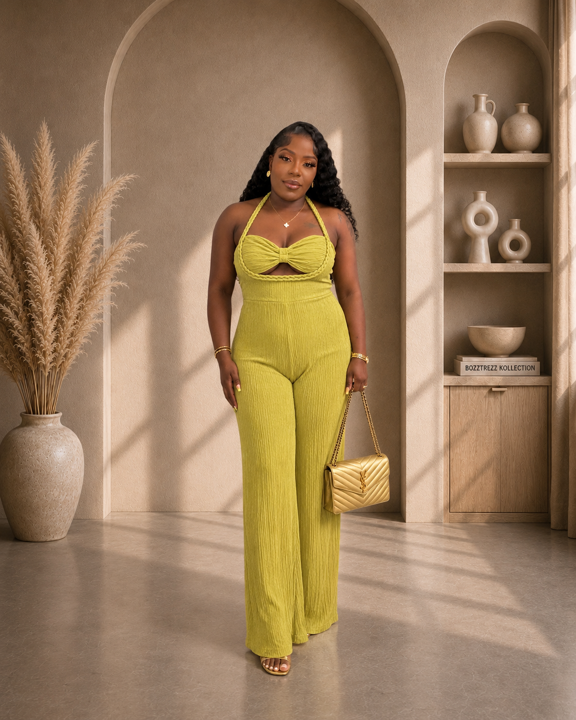 Lime Luxe Jumpsuit