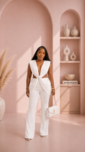 The Valencia  Knot Jumpsuit