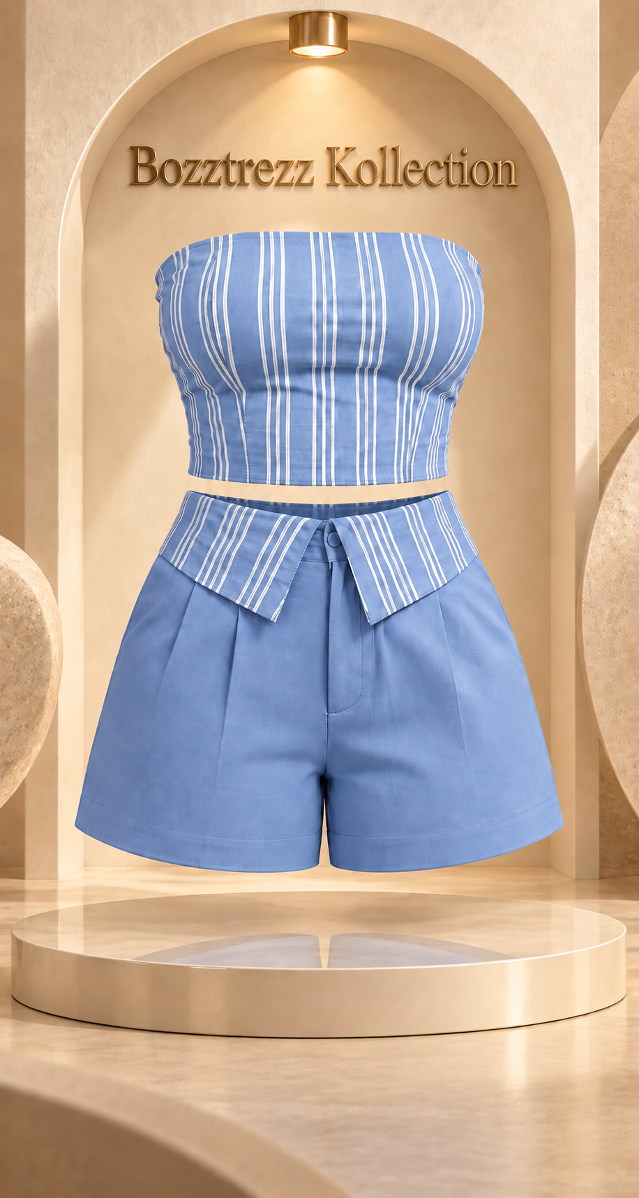 The Mykonos Stripe Set