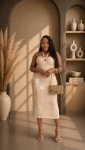 Sorrento Halter Dress